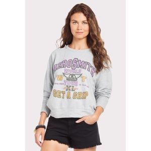 Aerosmith Cropped Sweatshirt